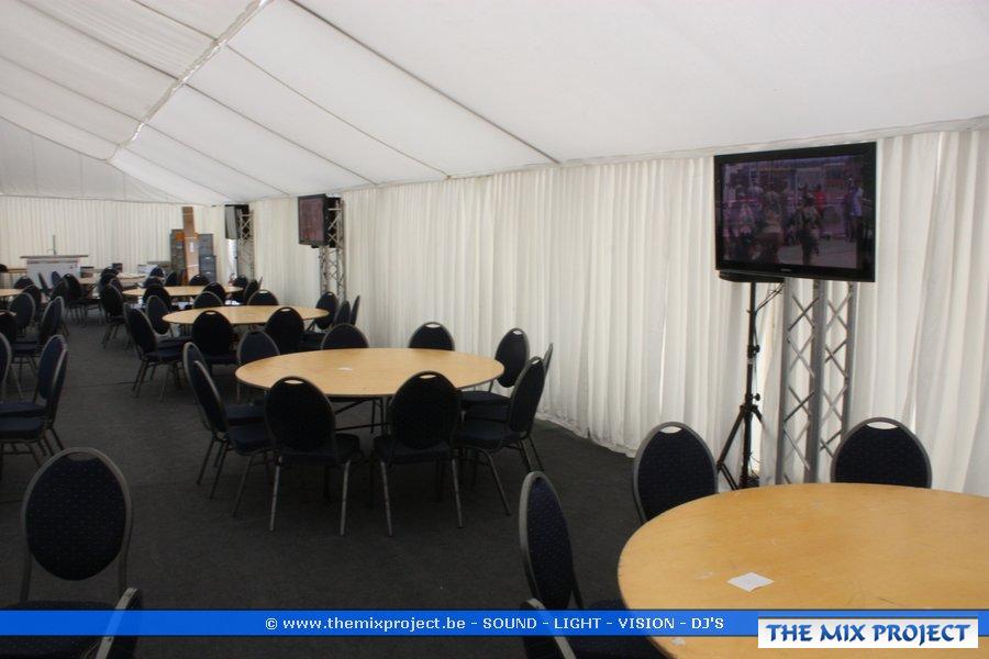 Foto's VIP tent WK Wielrennen Valkenburg-Maastricht 2012