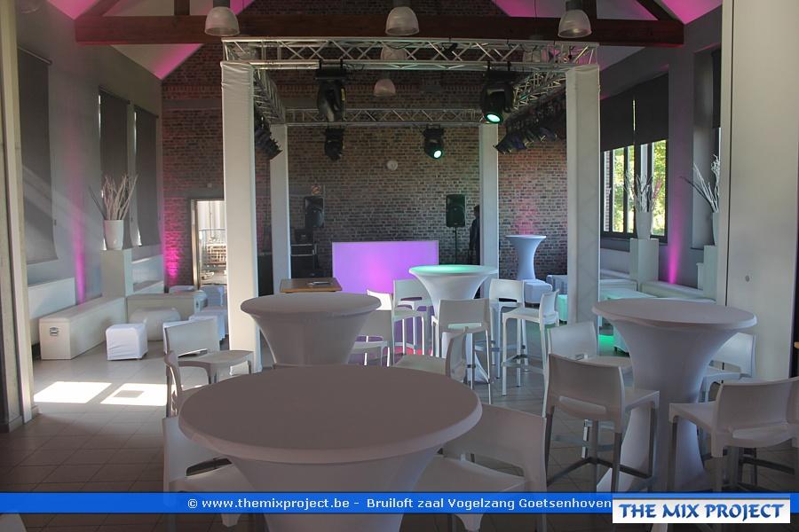 Foto´s Lounge trouwfeest te Ontmoetingscentrum De Koepel- Goetsenhoven (Tienen)