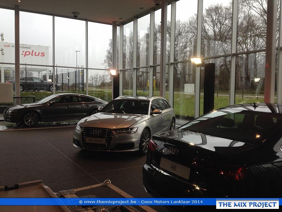 Foto's Lancering nieuwe Audi modellen te Coox Motors Lanklaar